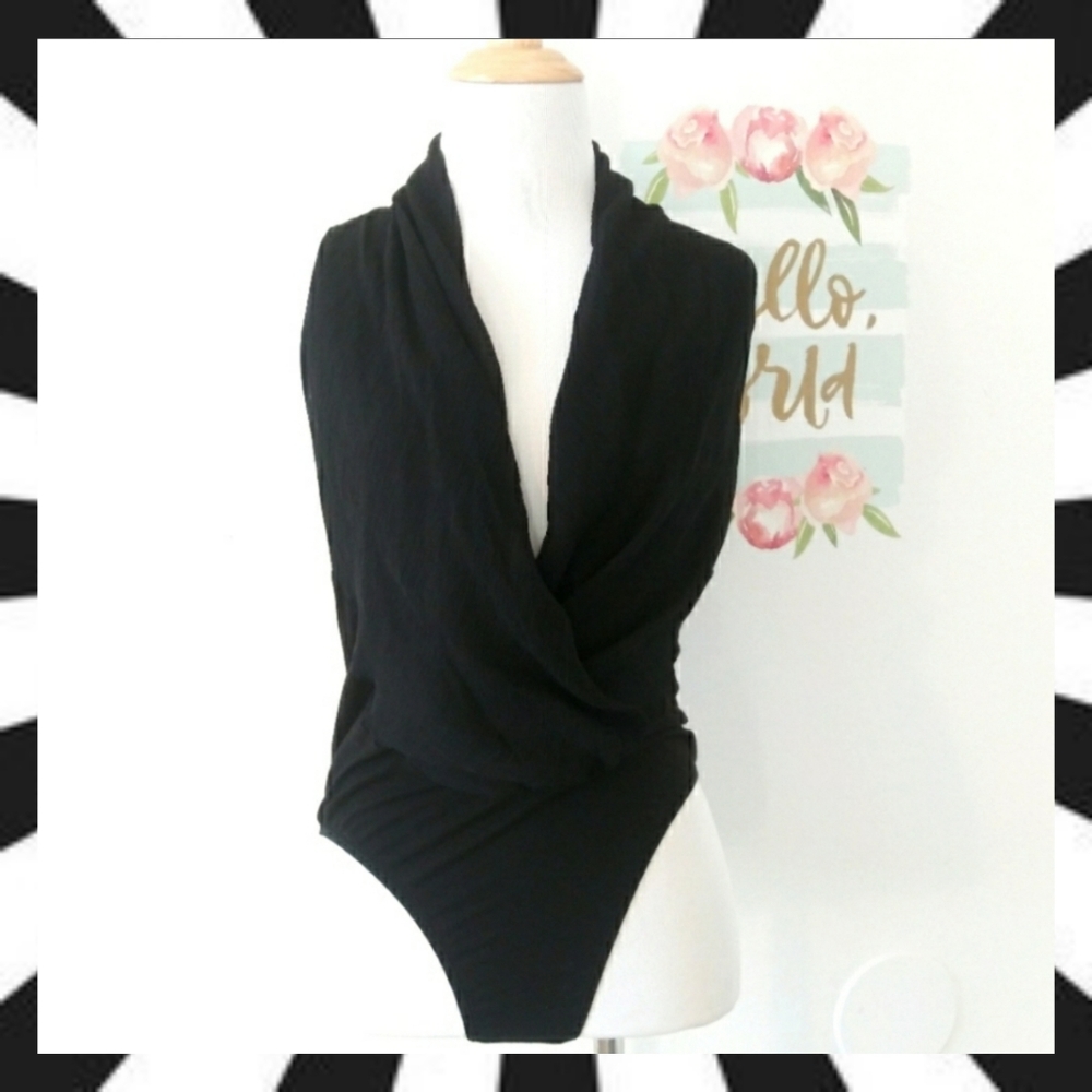 Guess by Marciano Daria Silk Bodysuit. Size S
